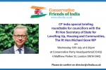 CF India special event with The Rt Hon Michael Gove MP