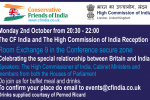 CF India Joint Conference Reception with The Indian High Commission